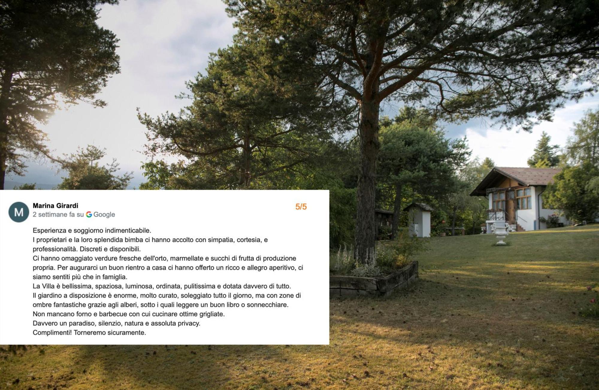 La Villa Del Barone Predaia Exterior foto